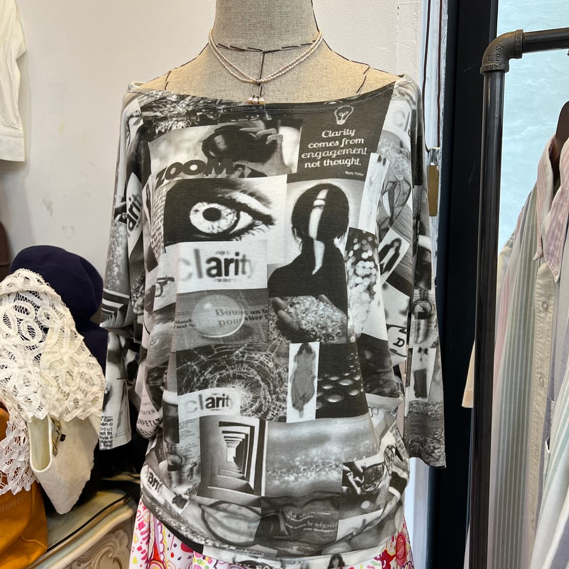 sarah pacini 콜라주 티셔츠 상품이미지5
