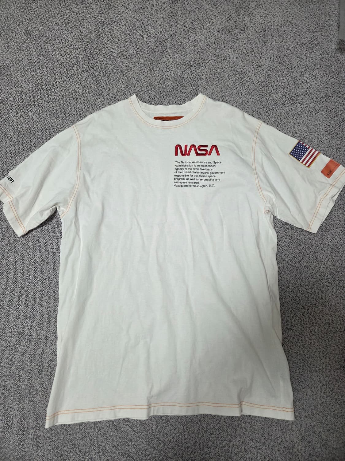 헤론프레스톤 나사 반팔티 L사이즈 상품이미지1