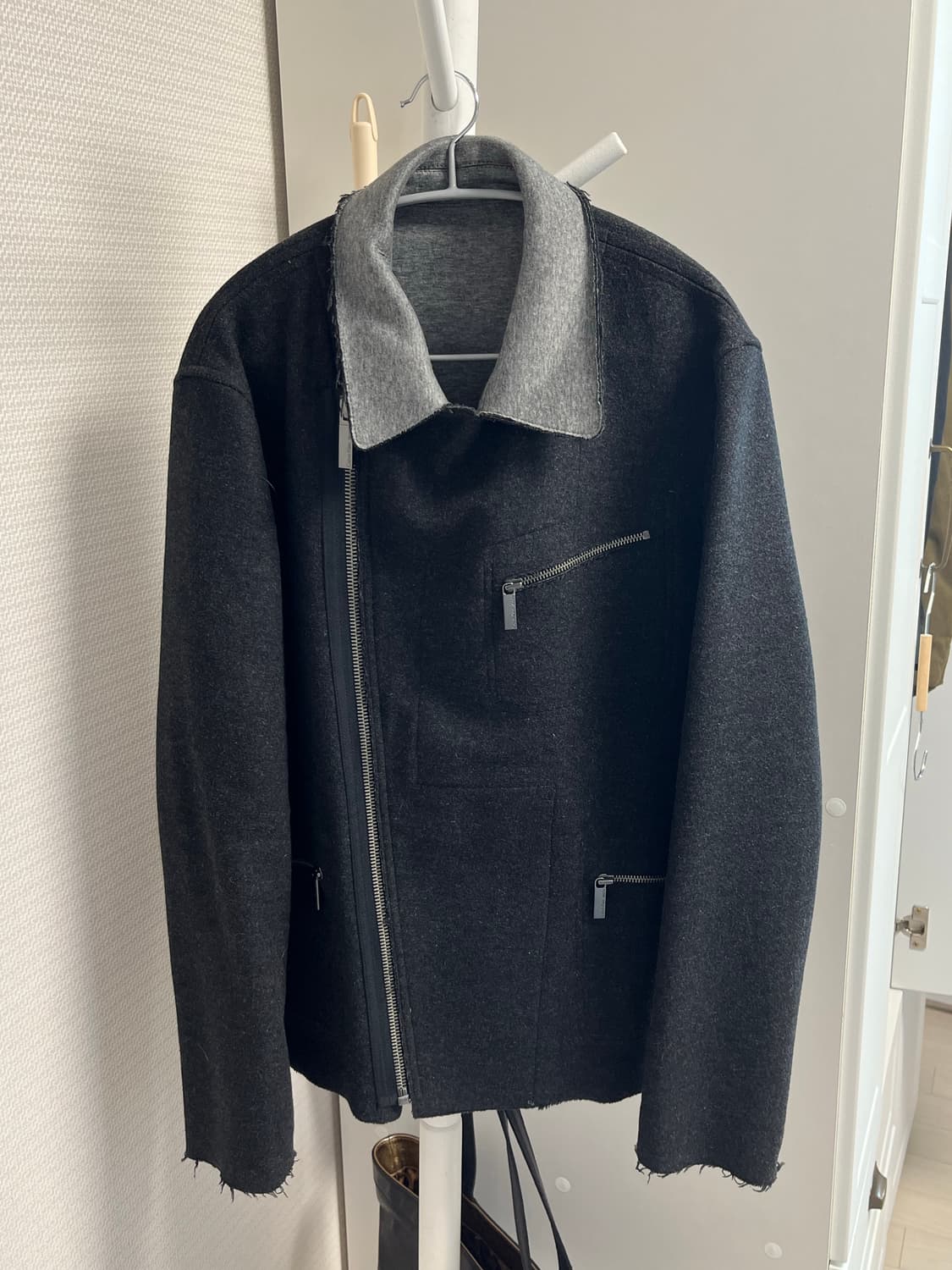 Calvin Klein jeans 리버시블 울 자켓 상품이미지1