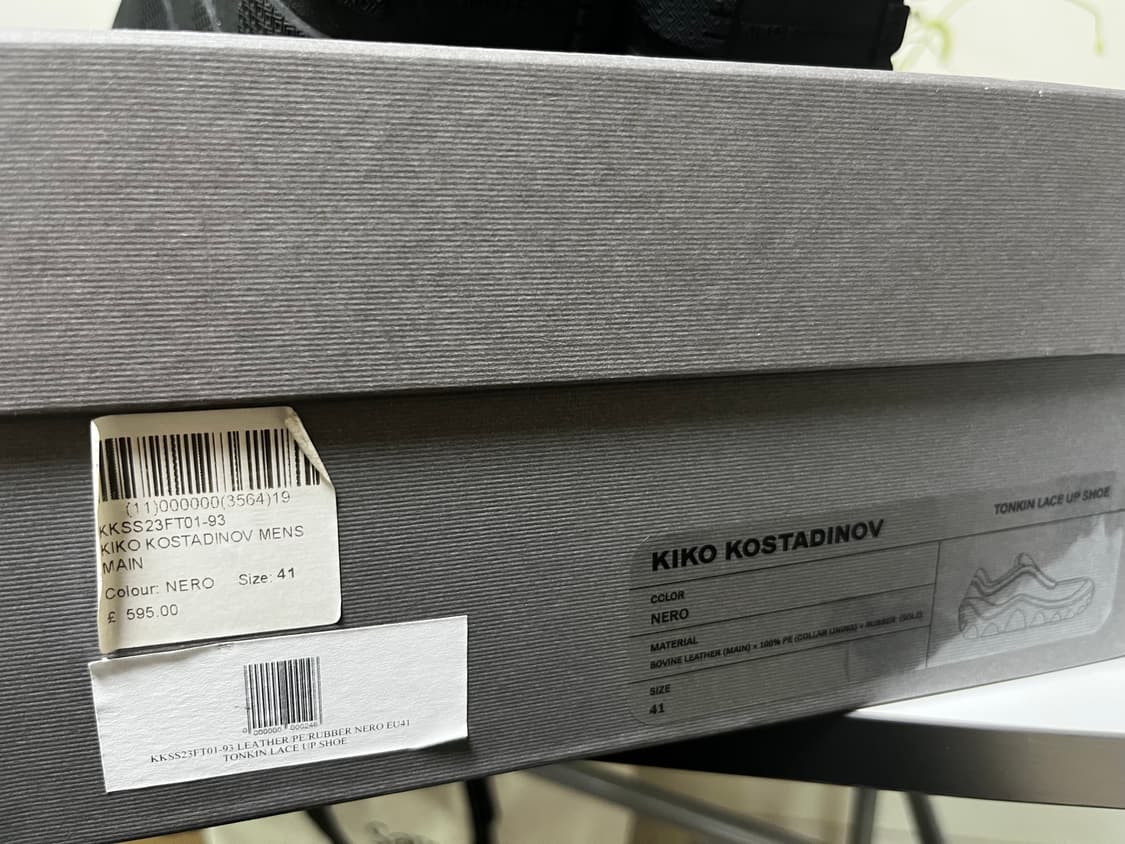 키코 Kiko kostadinov 톤킨 블랙 41 상품이미지5