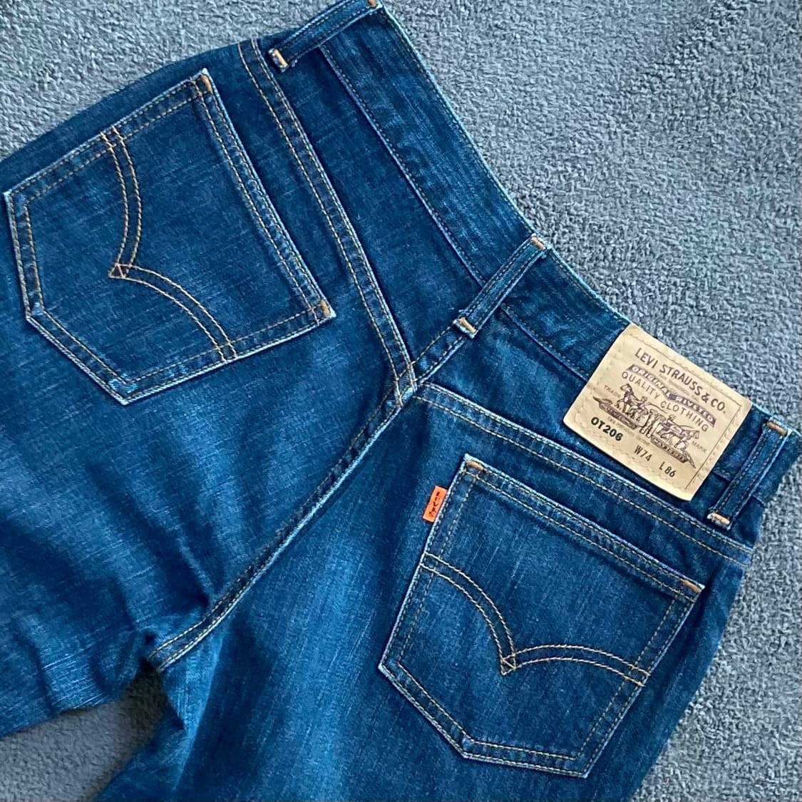 리바이스 OT206 데님팬츠 W74 L86 상품이미지4