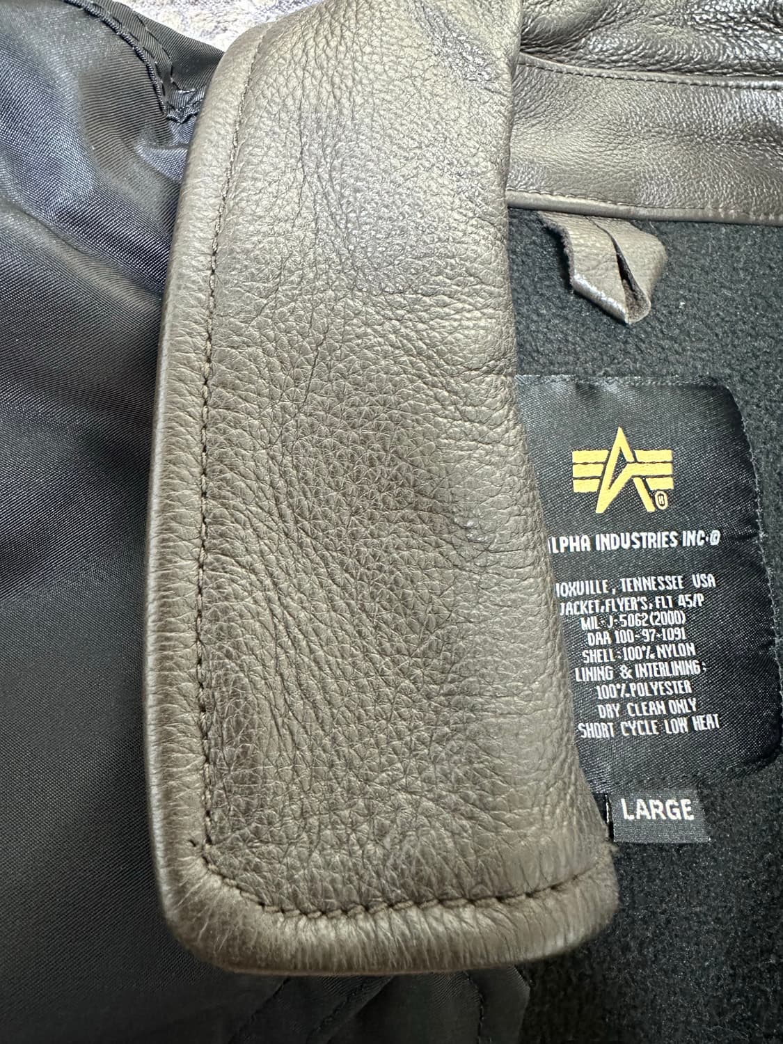 알파인더스트리 CWU-45P 항공자켓 Made in USA 상품이미지5