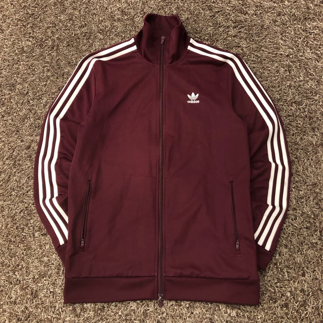 아디다스 베켄바우어 버건디 투웨이 져지 트랙 자켓 상품이미지3