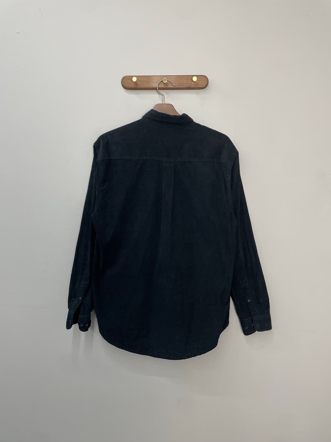 폴로 랄프로렌 자수로고 블랙 셔츠 H1527 상품이미지4