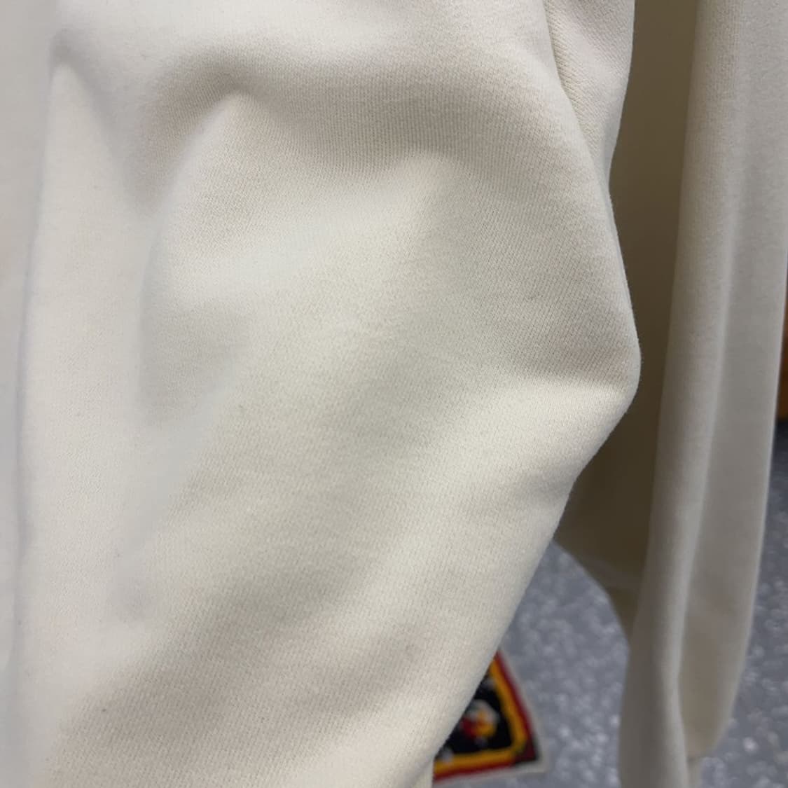 챔피언 폭닥 오트밀 크림 세미크롭 반집업 맨투맨 M C07572 상품이미지9