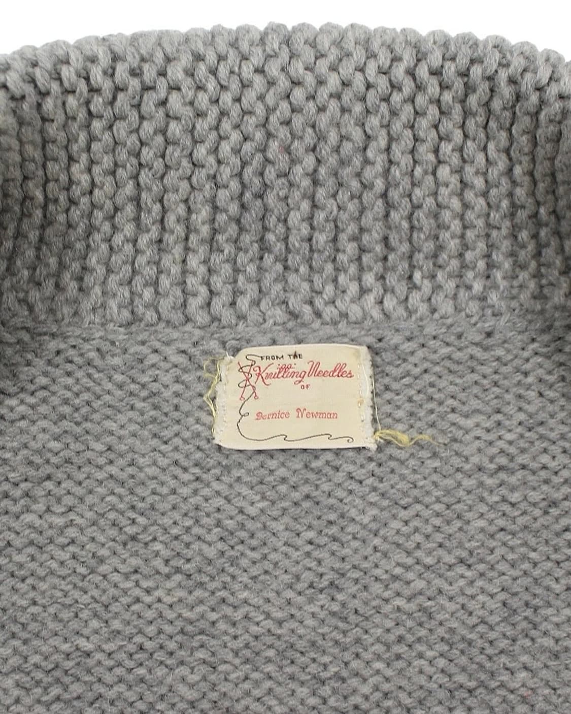 1960s 울 코위찬 집업 스웨터 빈티지 캐나다 상품이미지5