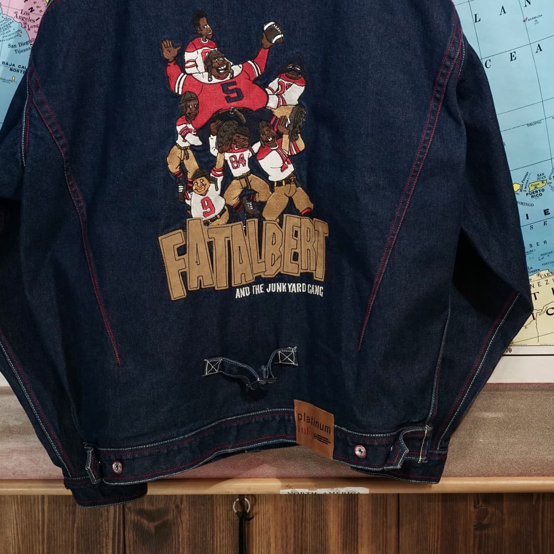 FUBU Platinum 펫 알버트 데님자켓 상품이미지5