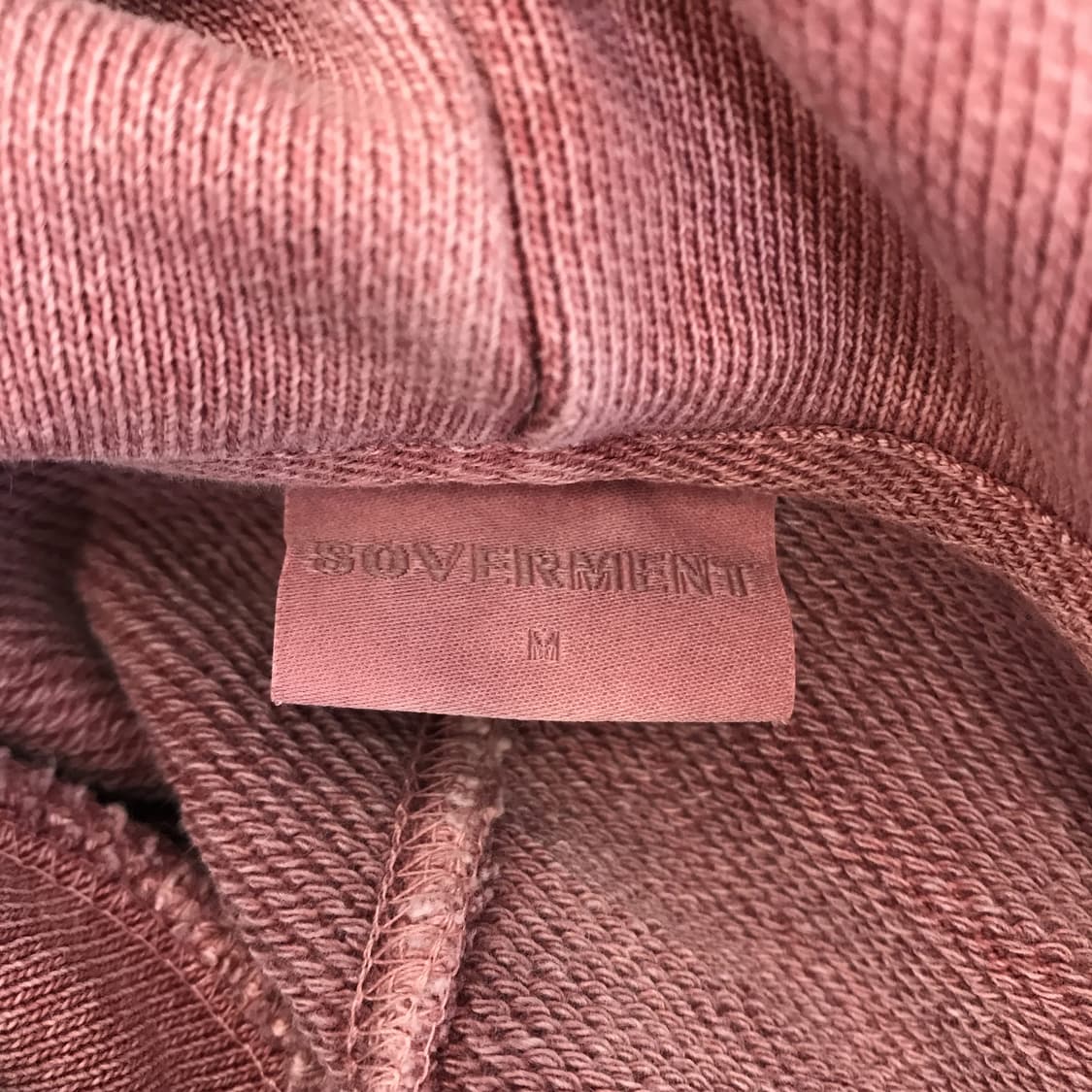 소버먼트 980g 피그먼트 후드티 [M] 상품이미지4