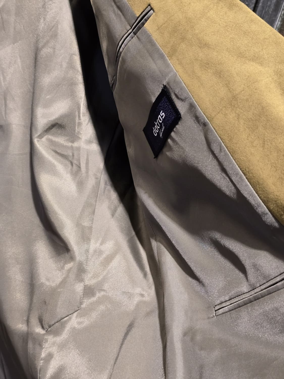 Datras Lifestyle Suede Blazer 상품이미지3
