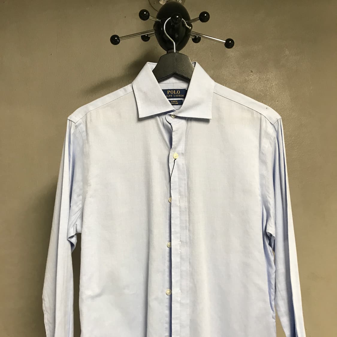폴로 랄프로렌 솔리드 셔츠 블루 15/38 상품이미지2