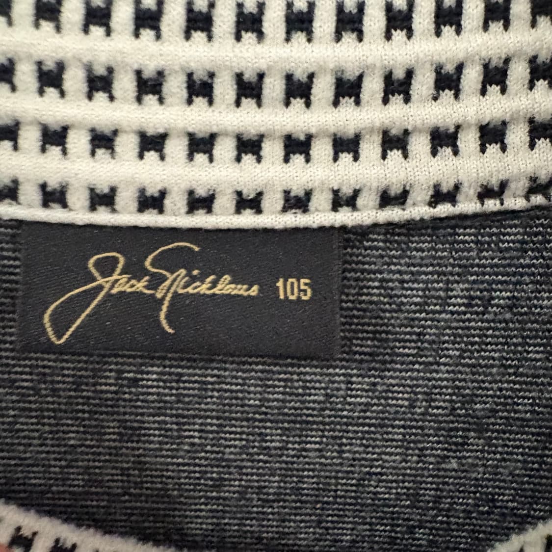 잭니클라우스 하프집업 패턴 니트 105 상품이미지5