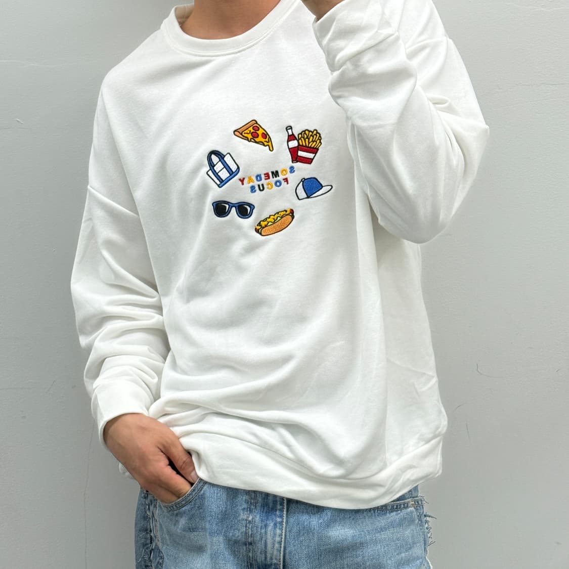 Hrem 남성 맨투맨 상품이미지3