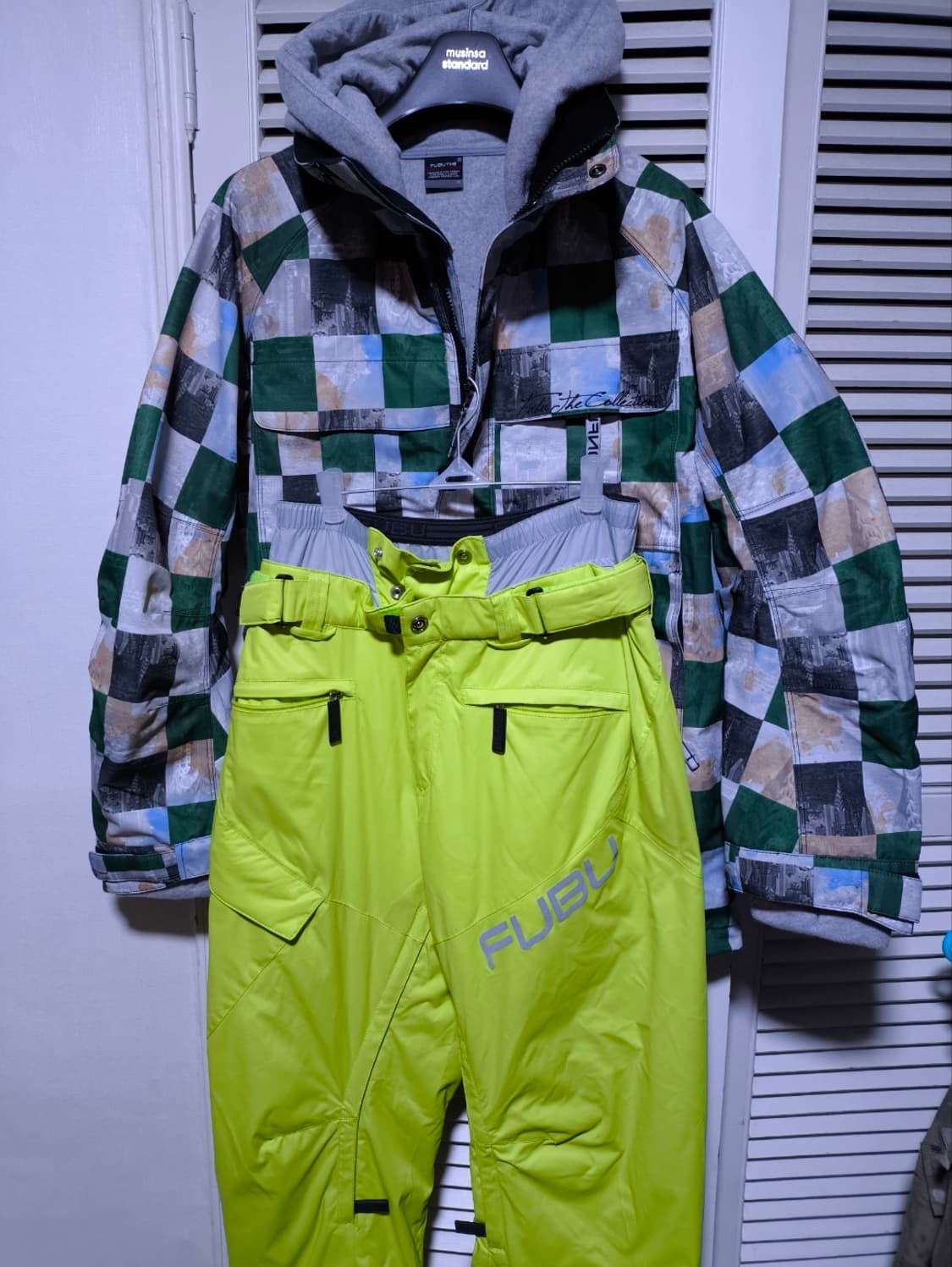 M 후부 스키복 보드복 상하의세트 상품이미지1