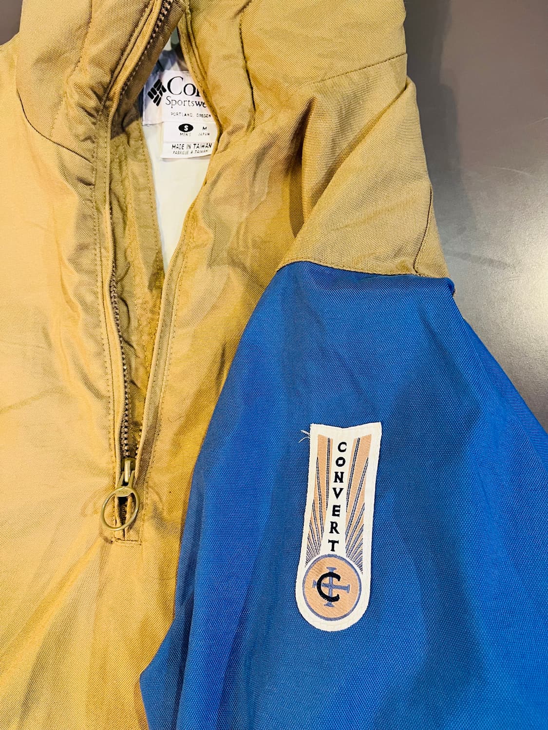 90년대 컬럼비아 CONVERT 나일론 아노락 자켓 (대만제) 상품이미지5