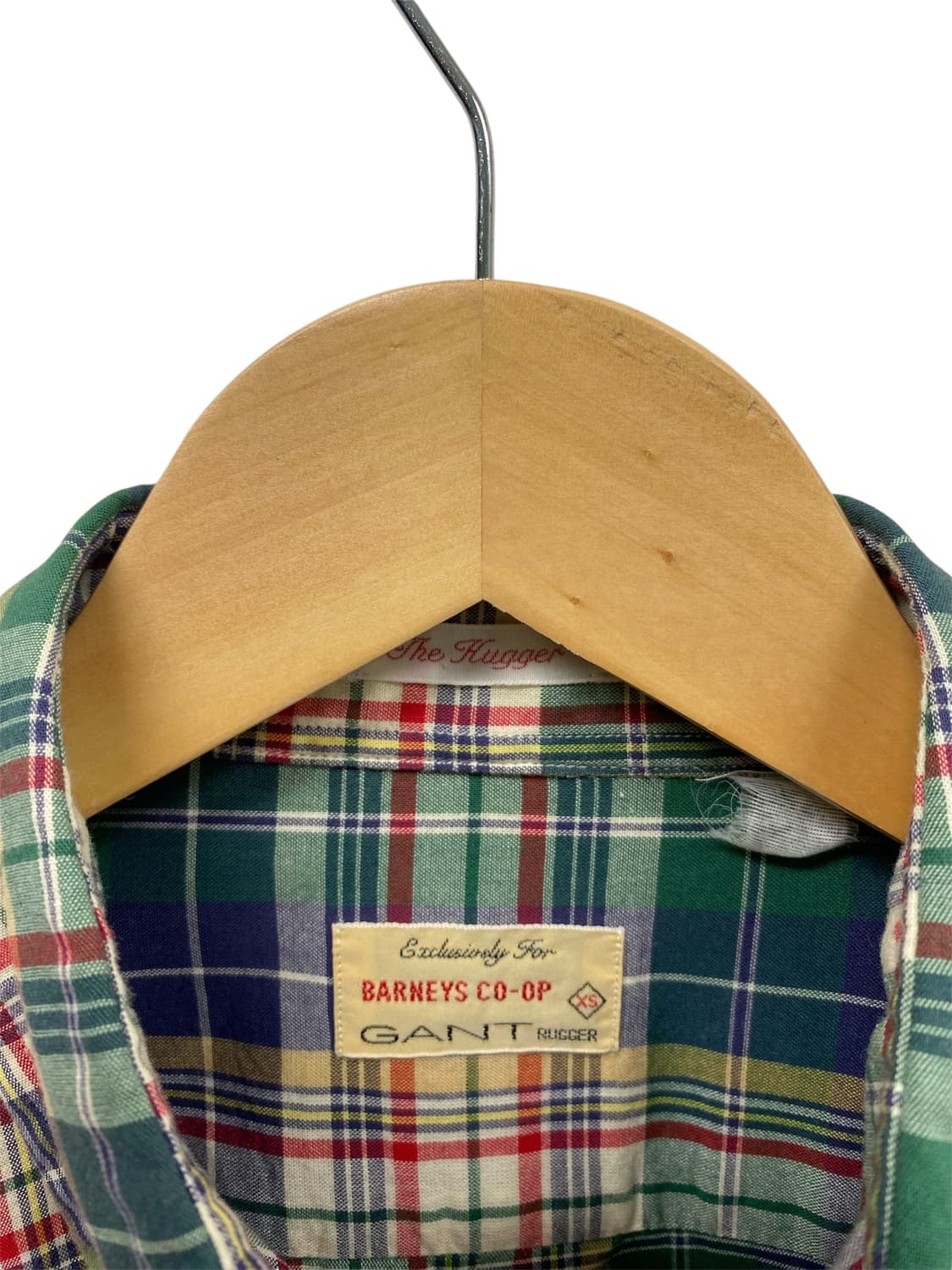 GANT 빈티지 체크 셔츠 XS 상품이미지4