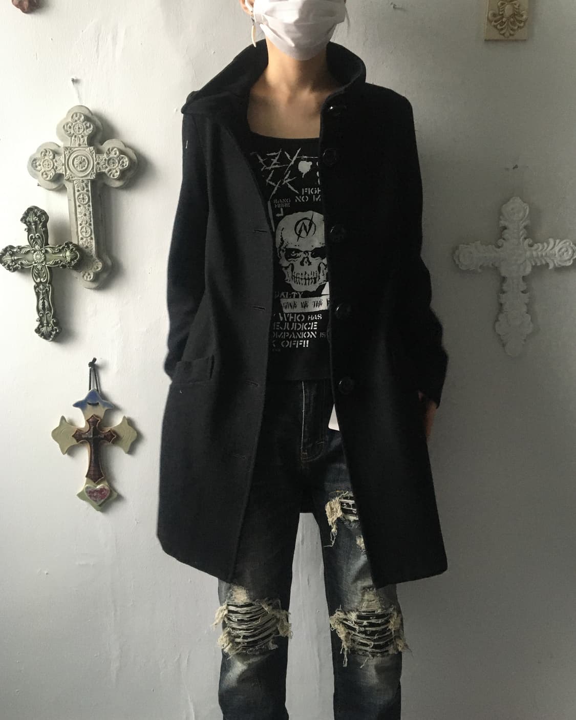 High neck coat 상품이미지7