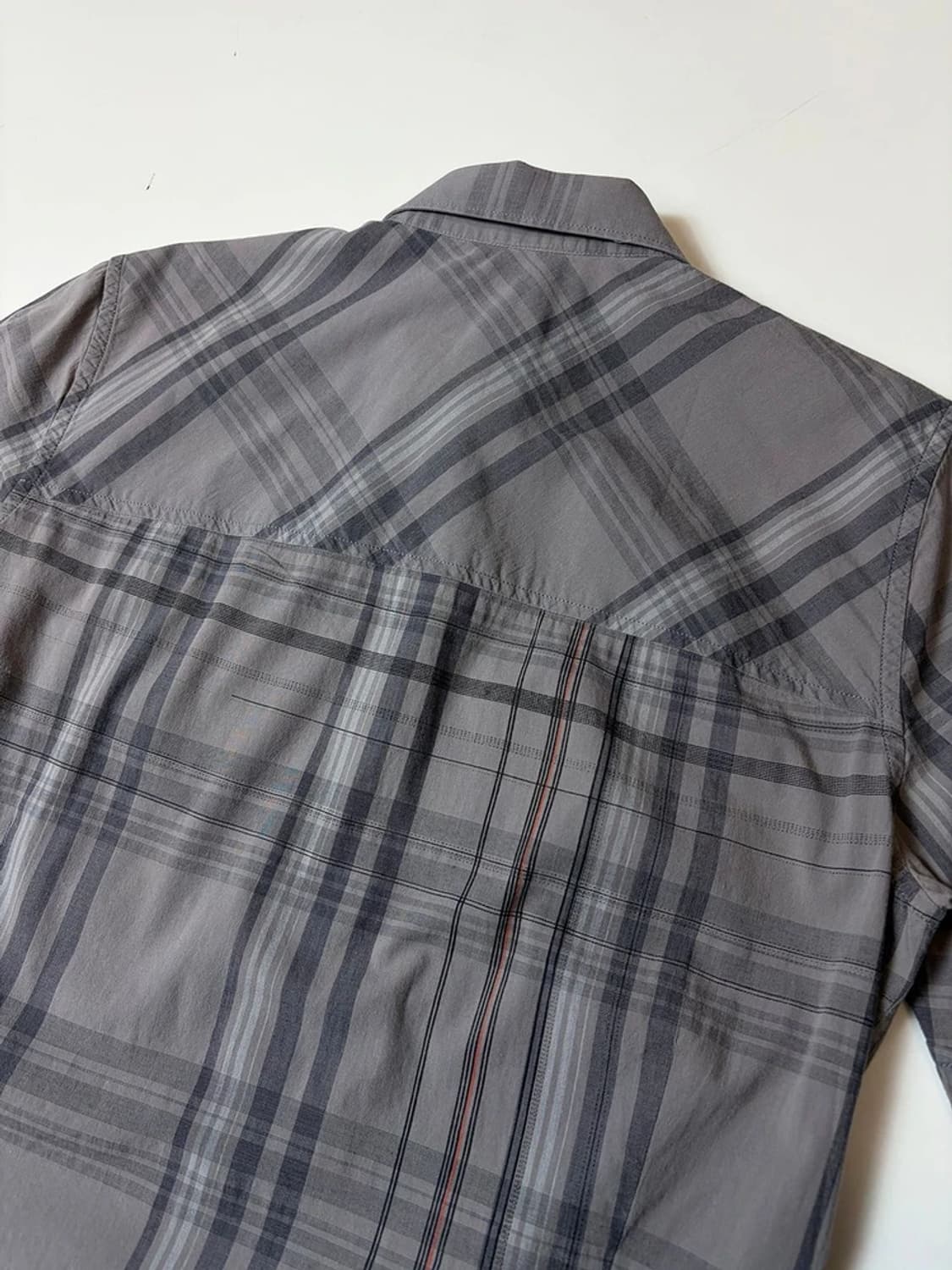 디젤 00's 클래식 체크 반팔 코튼 셔츠 PN9576 상품이미지4