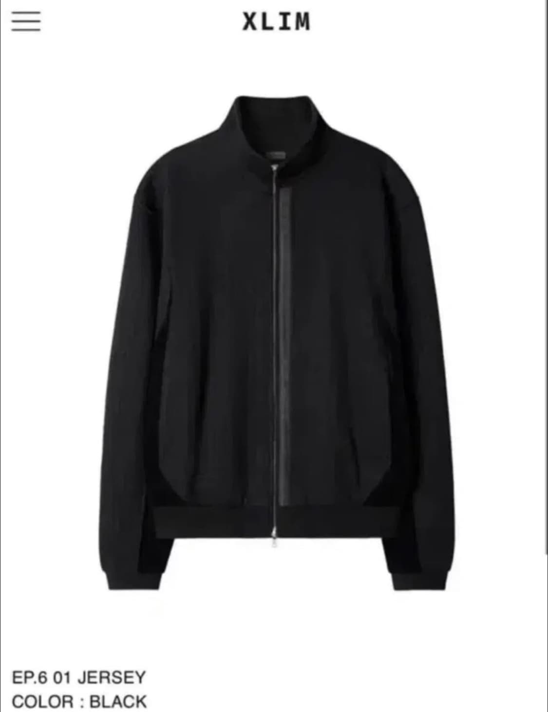XLIM ep.6 져지 블랙 S 상품이미지1