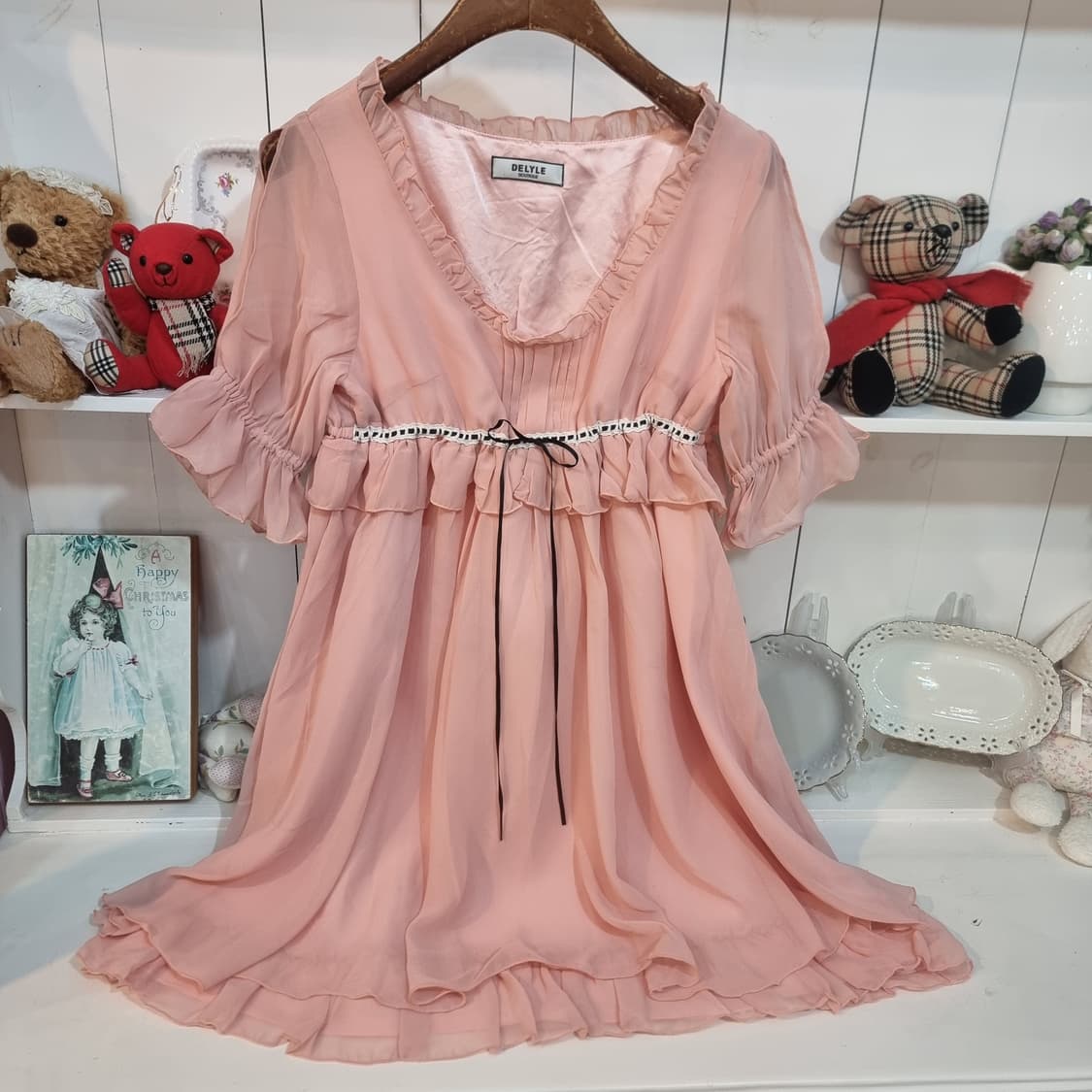 쉬폰 튜닉 원피스 상품이미지1