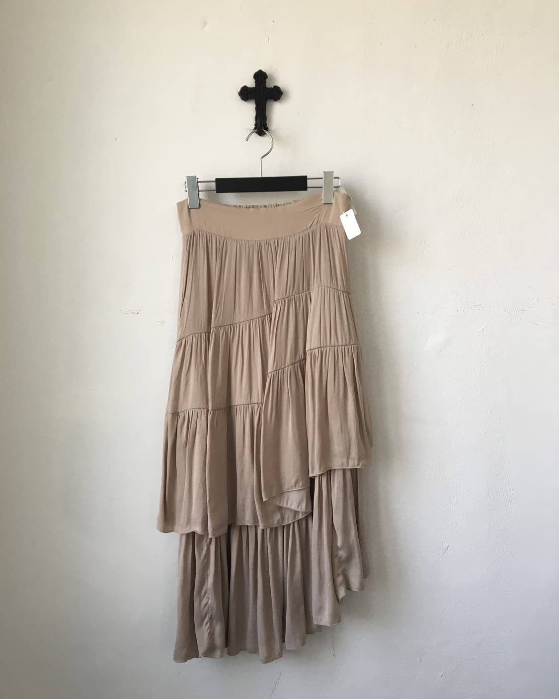 Unbalanced layer long skirt 상품이미지4