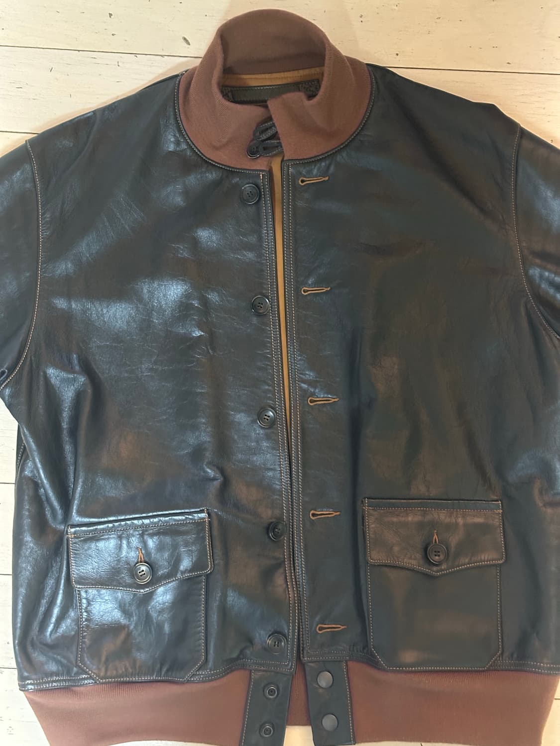 아카펠라클로딩 a-1 자켓 44 (스티어하이드) 상품이미지1