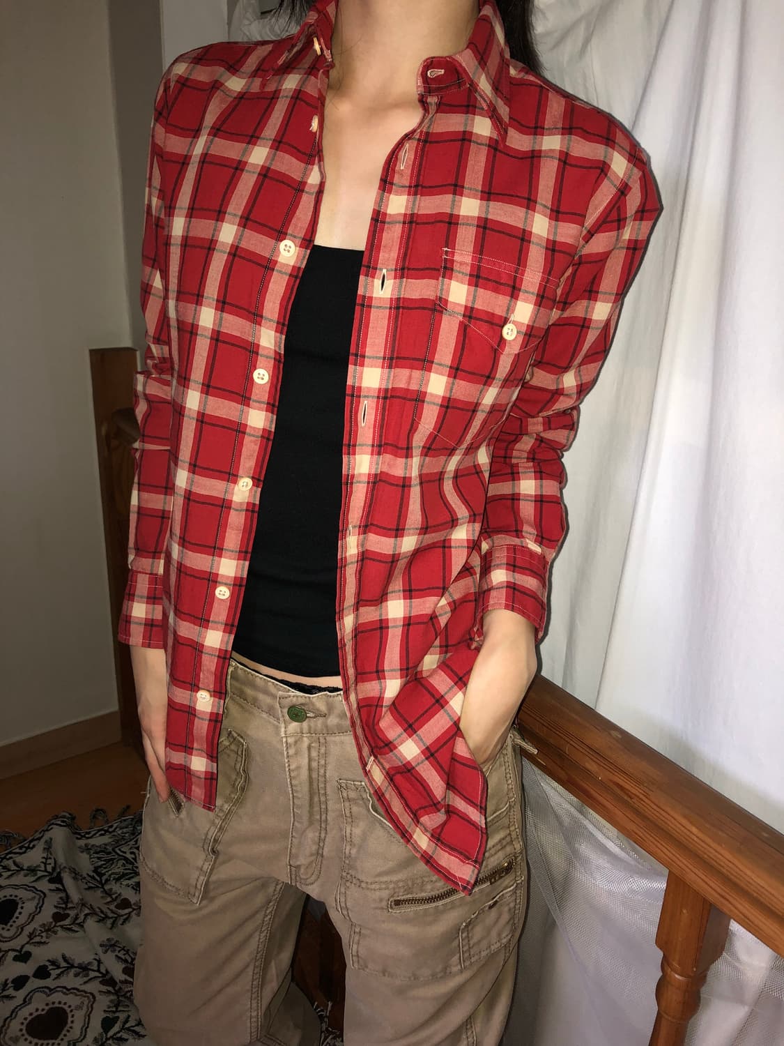 Ralph Lauren / Slim-Fit Red Classic Shir 상품이미지3