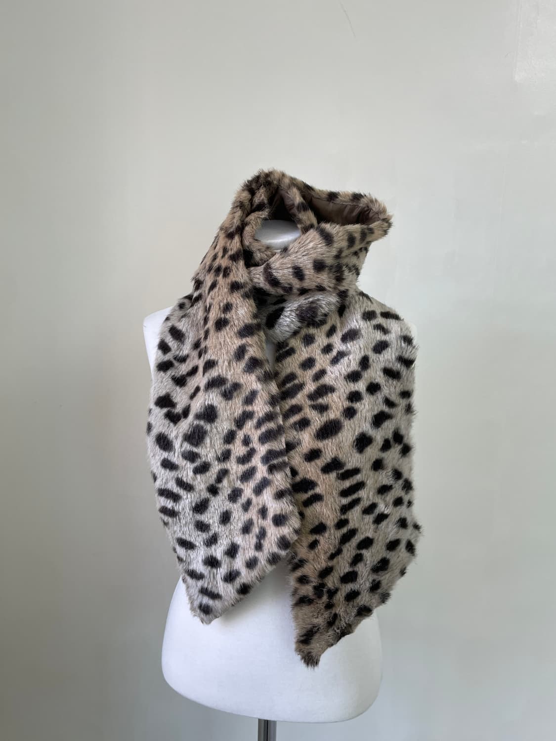 빈티지 레오파드 머플러  J03966 상품이미지1