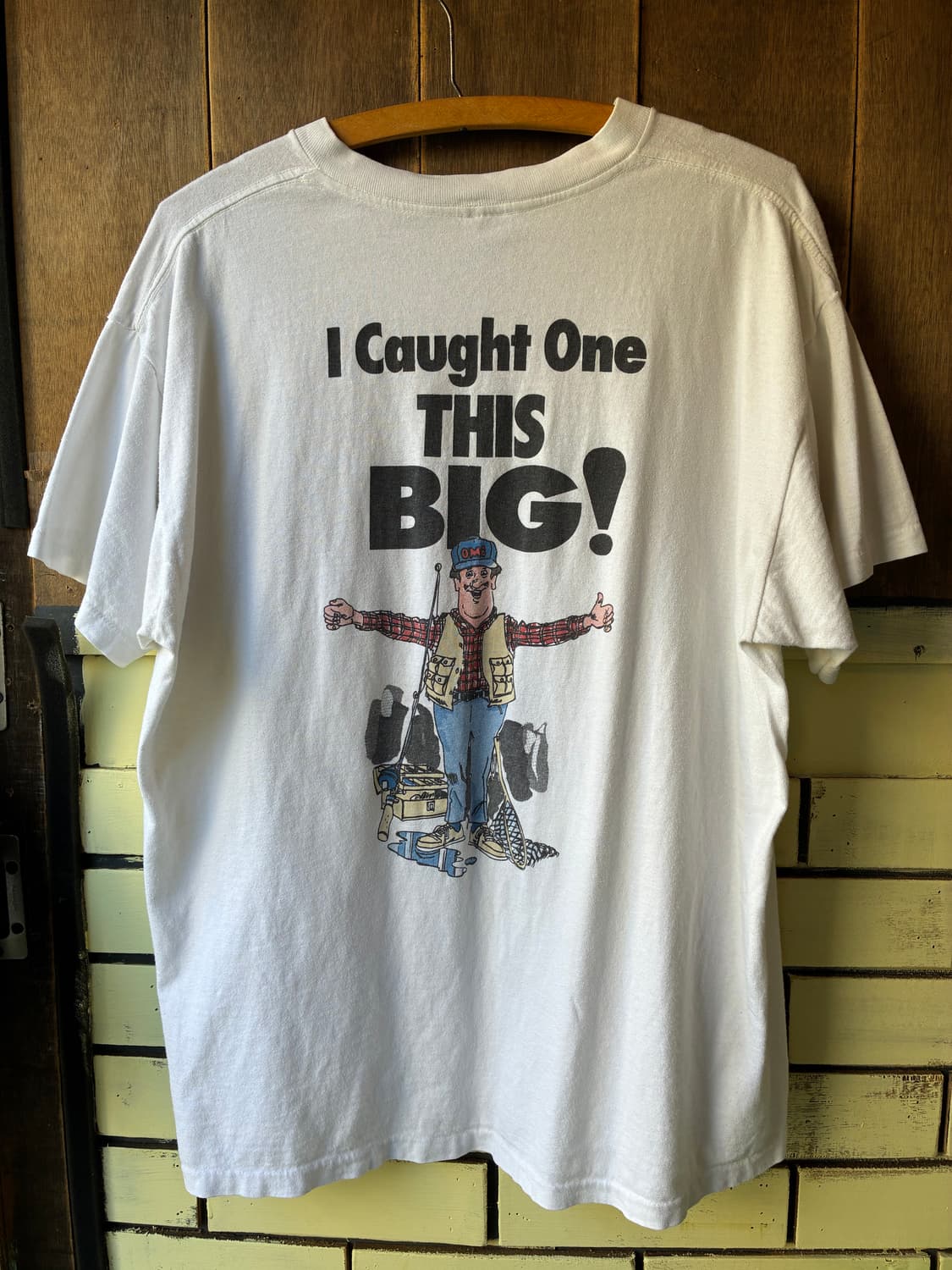 90s OMC BOAT-O-RAMA T-shirt Made in USA 상품이미지7