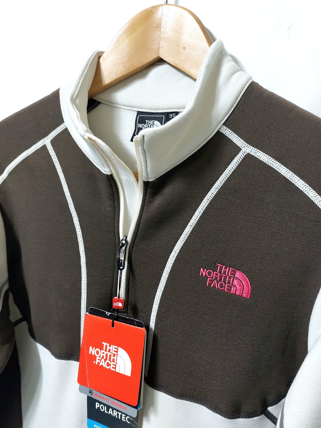 노스페이스 폴라텍 반집업 95 XL 상품이미지2