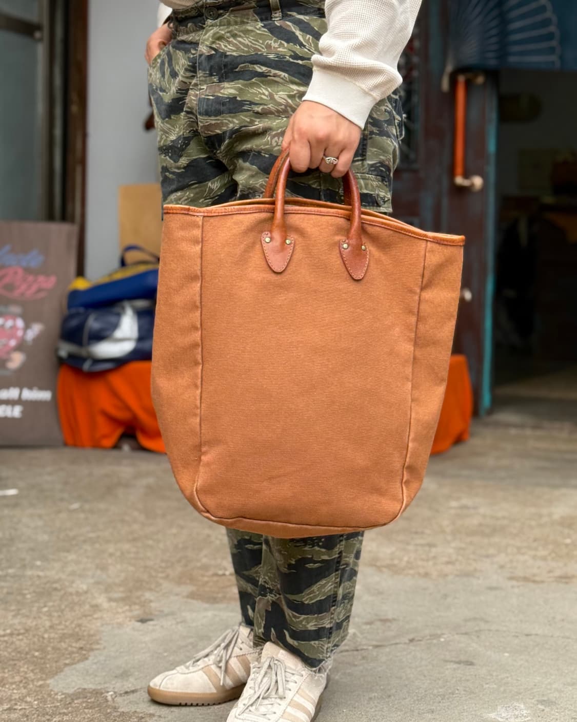 더 퀄리티 멘딩 캔버스 토트백 상품이미지8