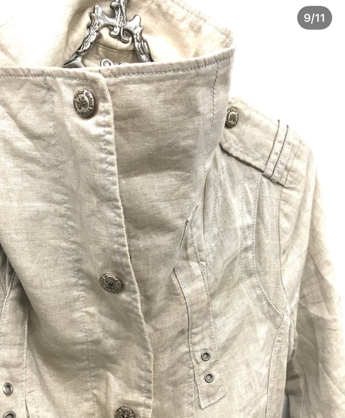 Slim fit zipper detail jacket 상품이미지6