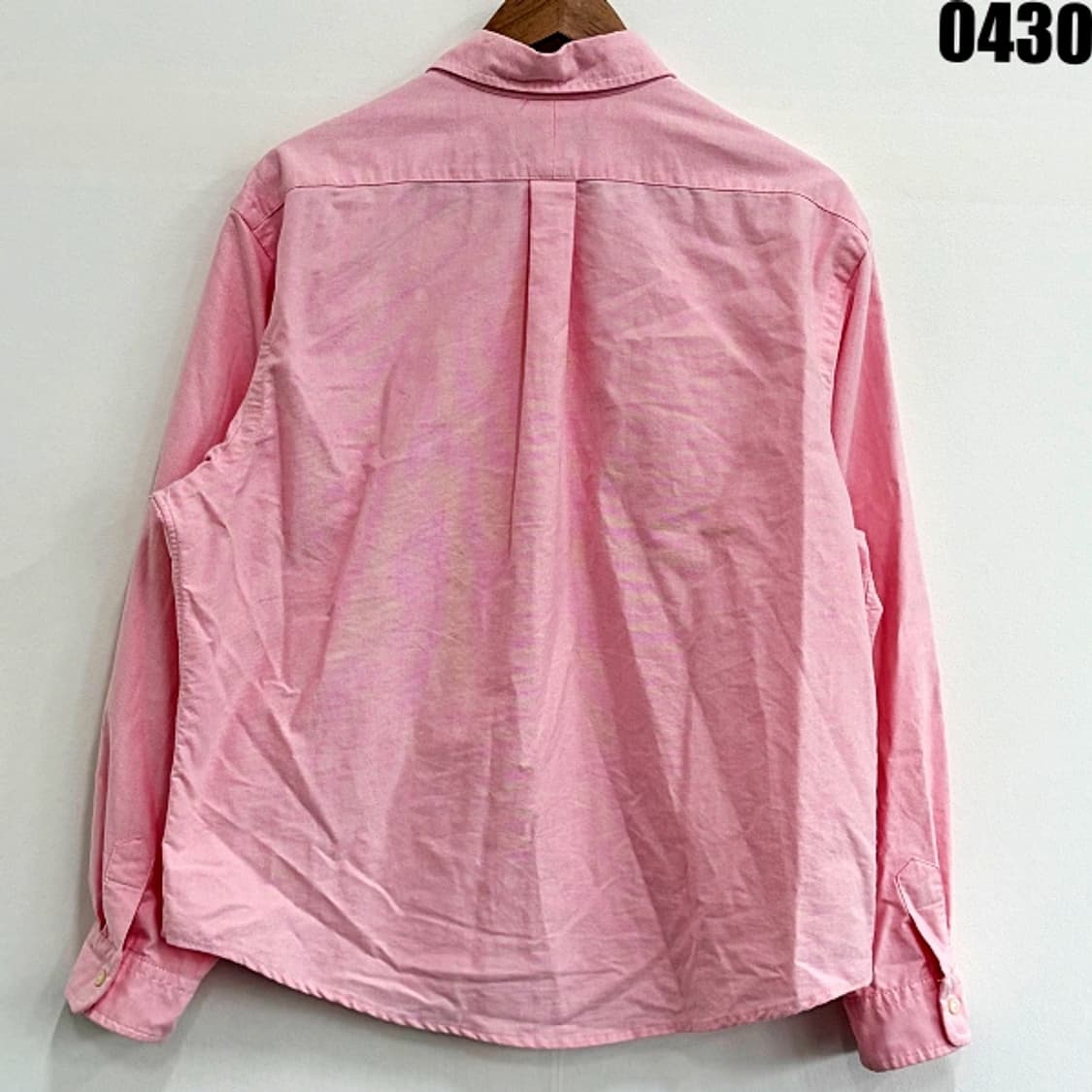 폴로 랄프로렌 커스텀핏 핑크 셔츠 남방 XL 0430 상품이미지6