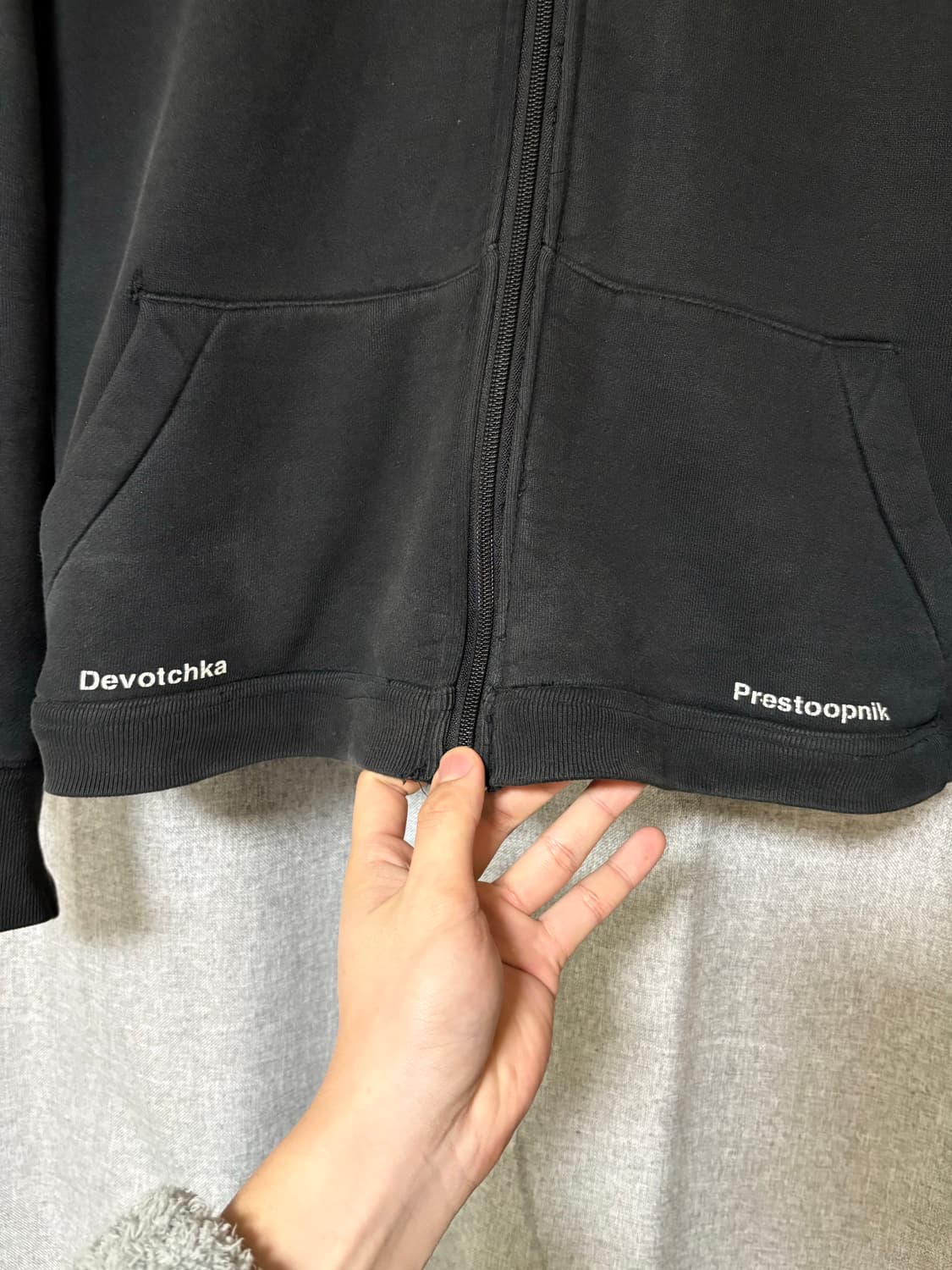 언더커버 19aw 후드집업 상품이미지3