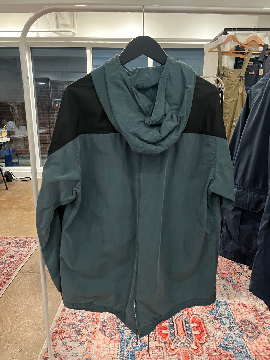 The North Face 노스페이스 퍼플라벨 인디고 윈드파카 바람막이M 상품이미지2