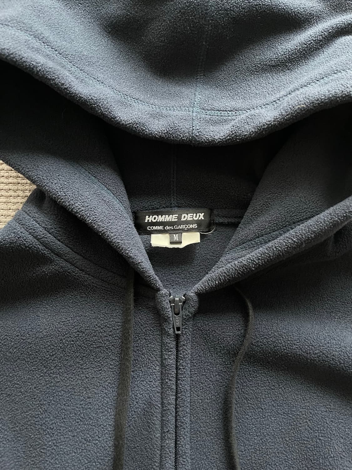 꼼데가르송 옴므 듀스 후드집업 상품이미지2