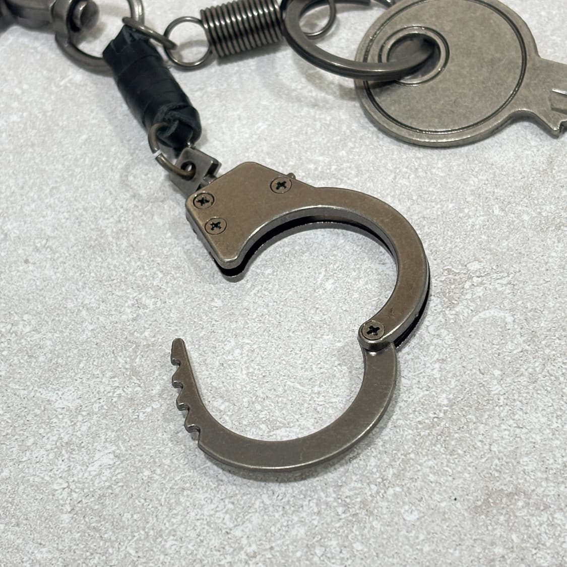 Oribell 열쇠 수갑 빈티지 소가죽 키링 열쇠고리 상품이미지8