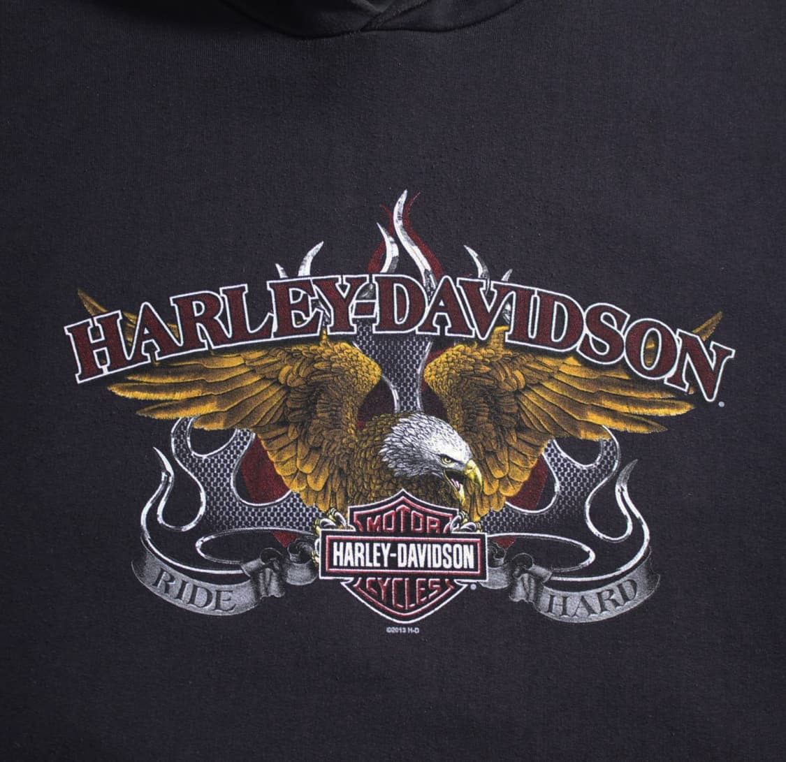 Harley-Davidson 할리 데이비슨 서울 기모 후드티 상품이미지5