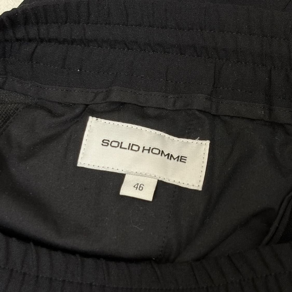 SOLIDHOMME(우영미) 사이드라인 밴딩 슬랙스 46 상품이미지4