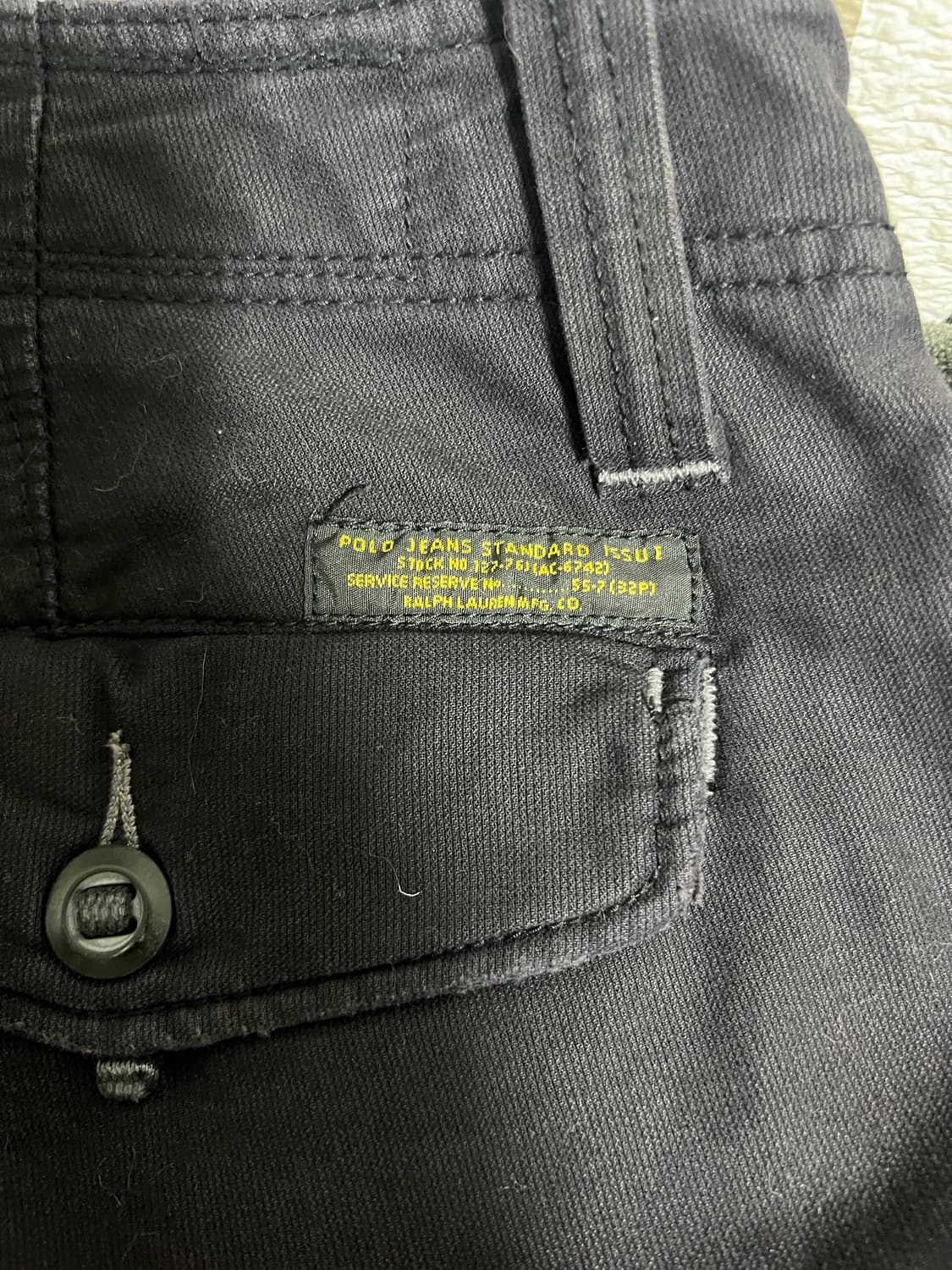 polo jeans 카고 탄창 팬츠 34x32 상품이미지5