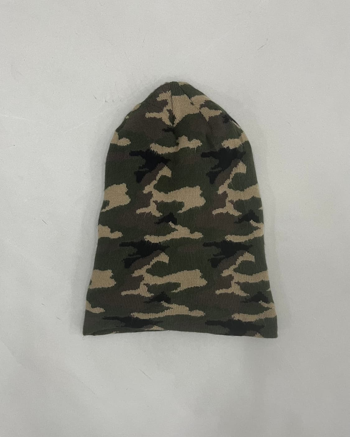 vtg camoflage long beanie 상품이미지3