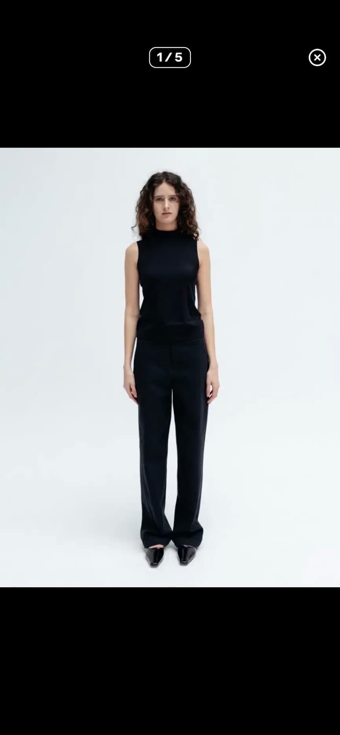 Lfm 와이드 레그 코튼 팬츠 상품이미지1