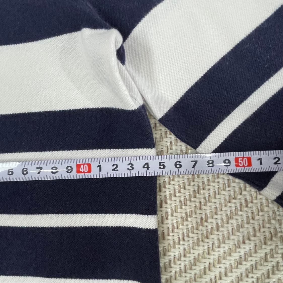 라코스테 슬림핏 스트라이프 긴팔 카라티 3(S) 상품이미지6