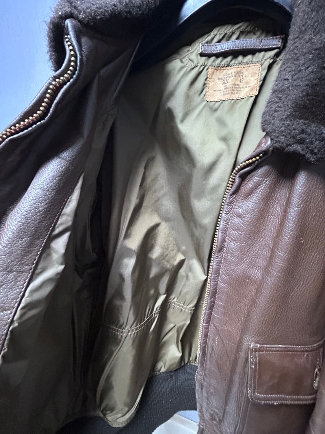 1970s 미 해군 G-1 자켓 상품이미지7