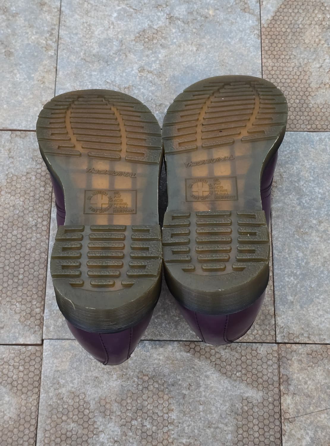 (230)닥터마틴 1461 3홀 스무스 퍼플 구두 상품이미지9