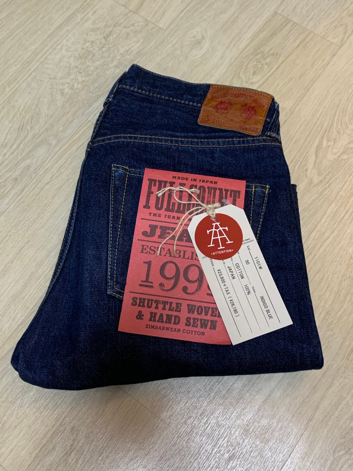 풀카운트 1101W 30사이즈 상품이미지2