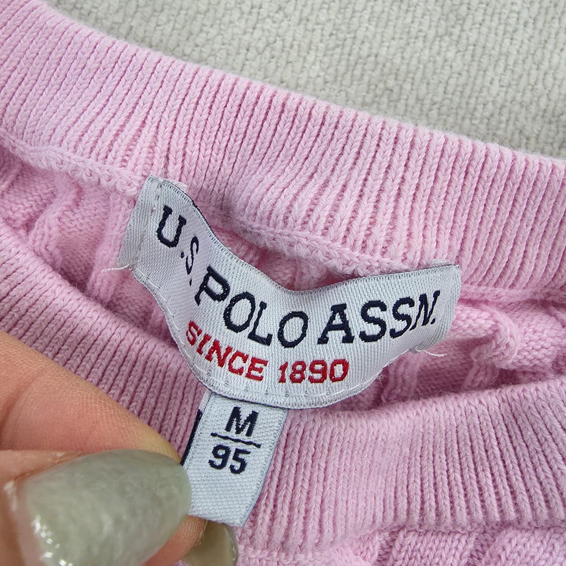 [M] 폴로 랄프로렌 케이블 니트 0126J1 상품이미지3