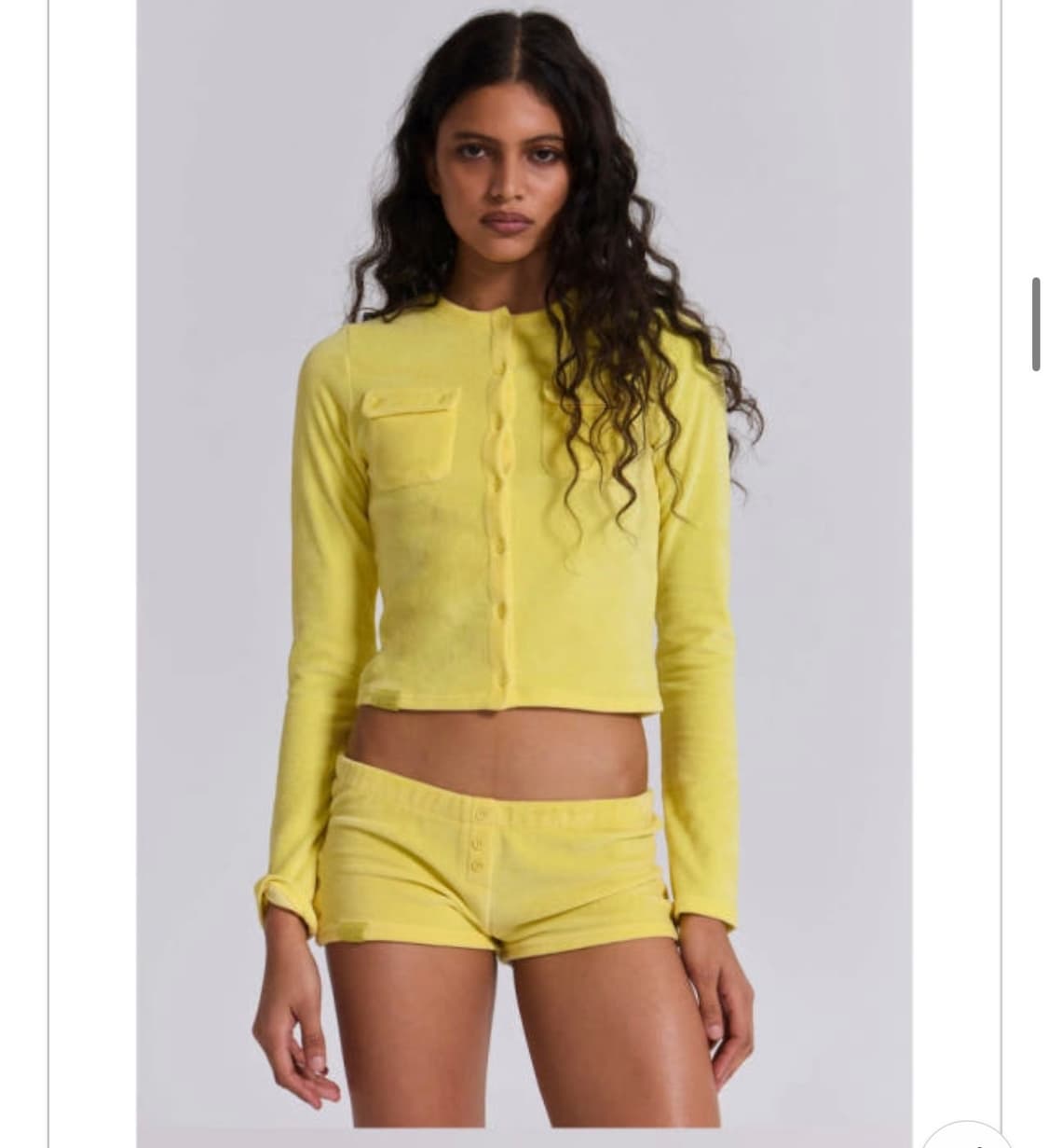 구해요)) 벨루어세트 레몬 상품이미지1