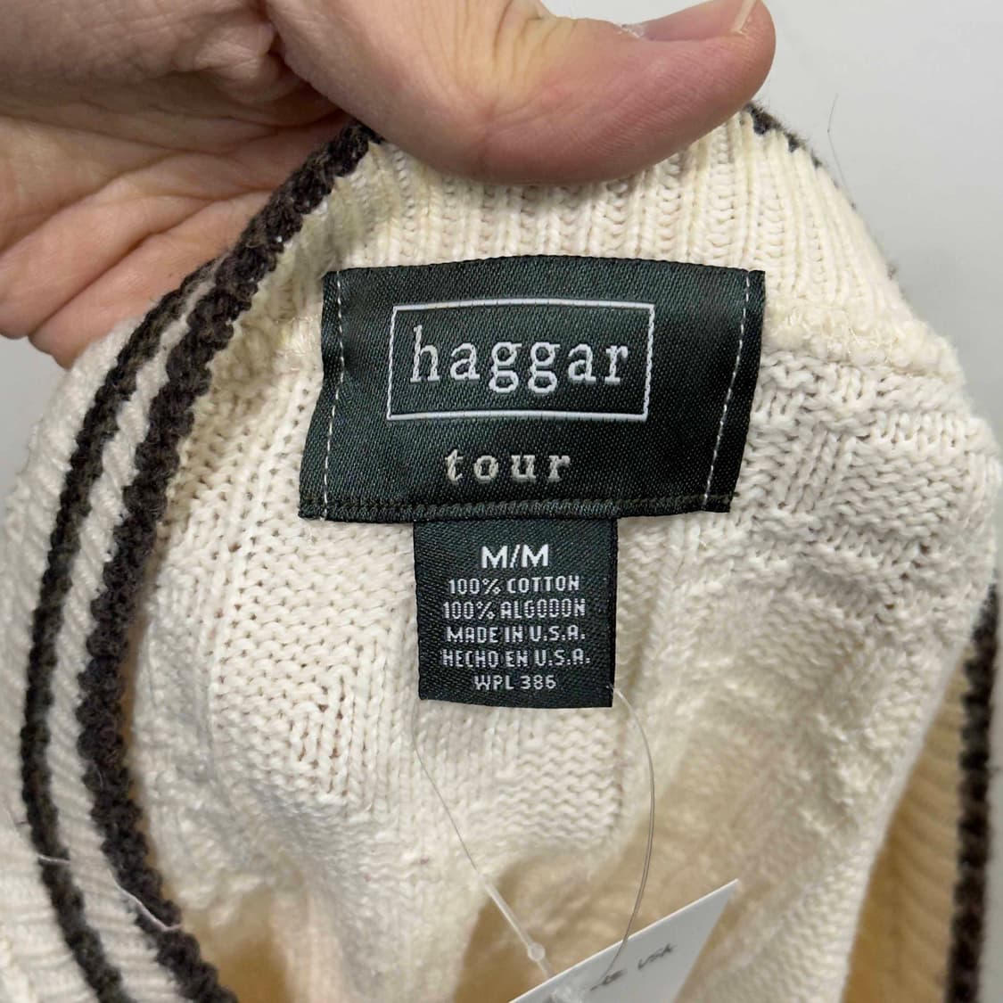 90s Haggar 골프 니트 USA 상품이미지3