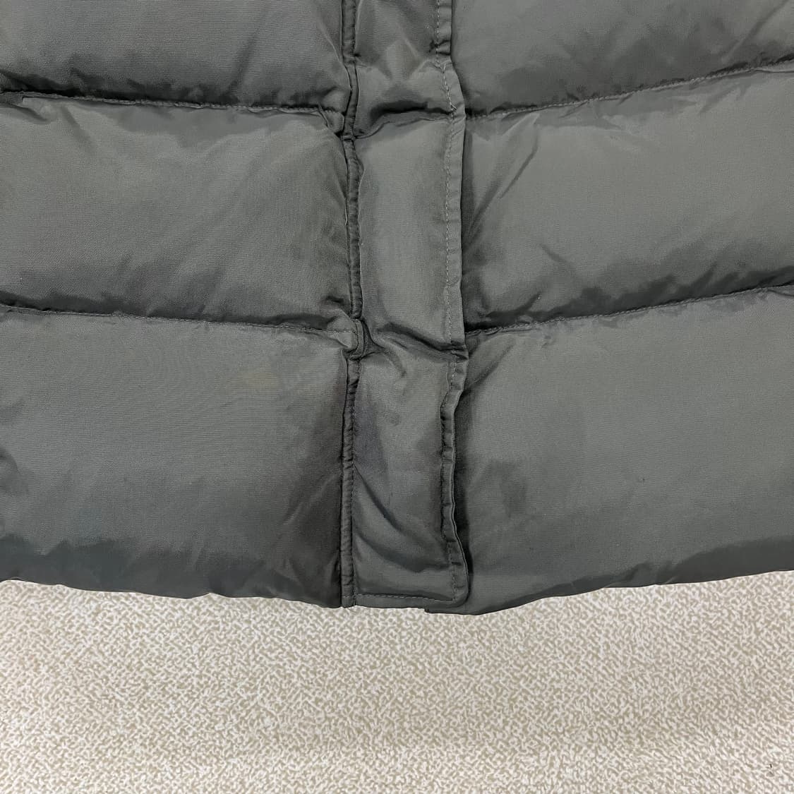 [90] 빈폴레이디스 그레이 후드퍼 구스다운 롱패딩 자켓 3956 상품이미지6