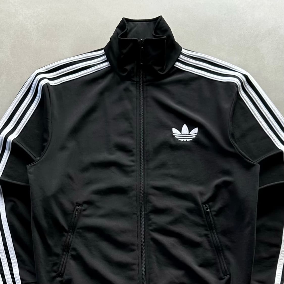 [S]아디다스 구형 파이어버드 블랙 트랙탑 져지 상품이미지2